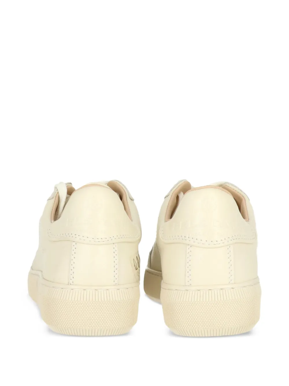  Belstaff Perforated-logo Sneakers - White 