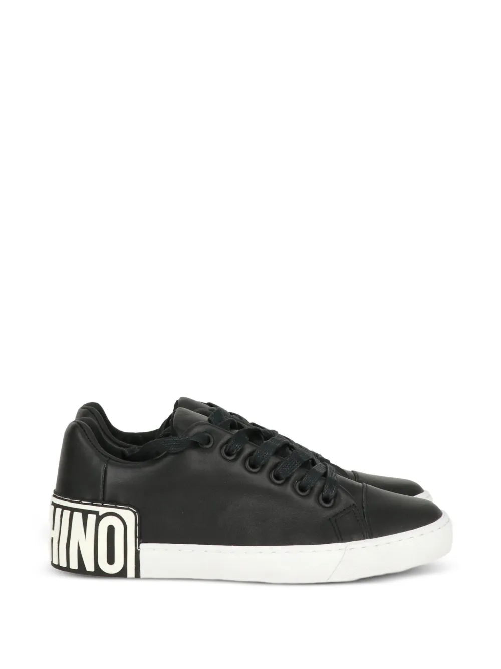 Moschino logo-detail sneakers - Nero