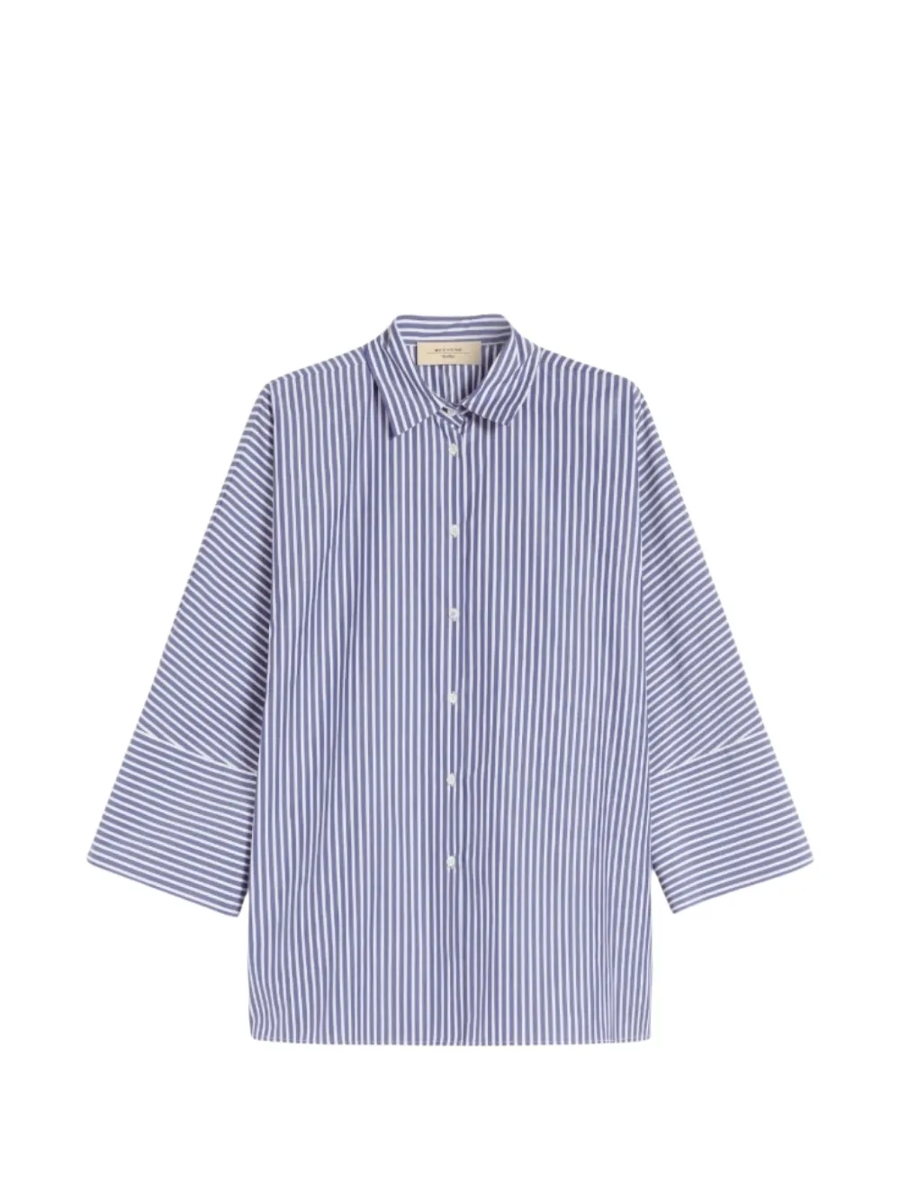 Weekend Max Mara striped collared shirt - Blu