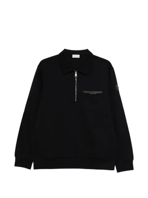 Moncler zipped pockets polo shirt