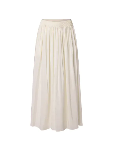 LouLou de Saison Naya gathered flared maxi skirt