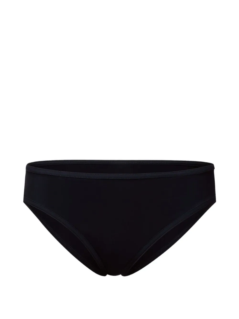 LouLou de Saison Slip bikini Olga a vita media - Nero
