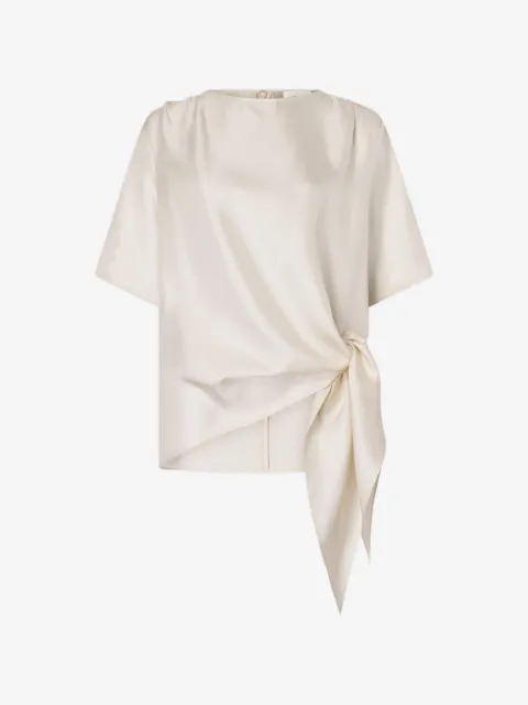 LouLou de Saison Mano asymmetric knotted top
