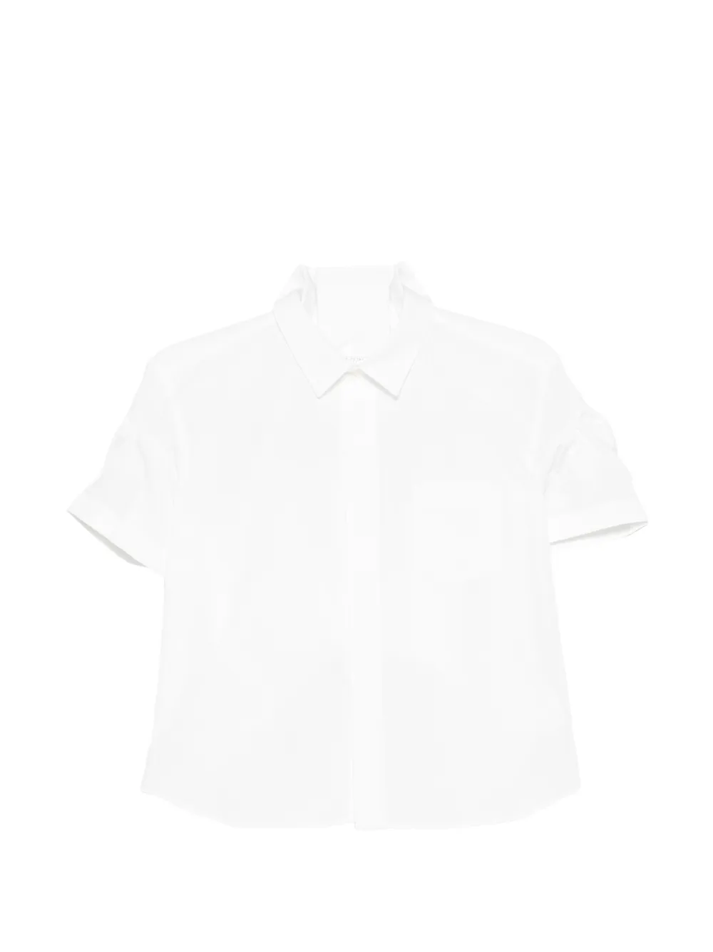 sacai short-sleeve shirt - Bianco