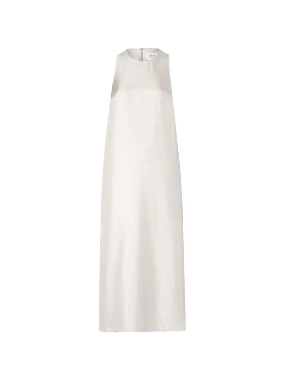 LouLou de Saison Paloma Midikleid mit verdrehtem Rücken - Nude