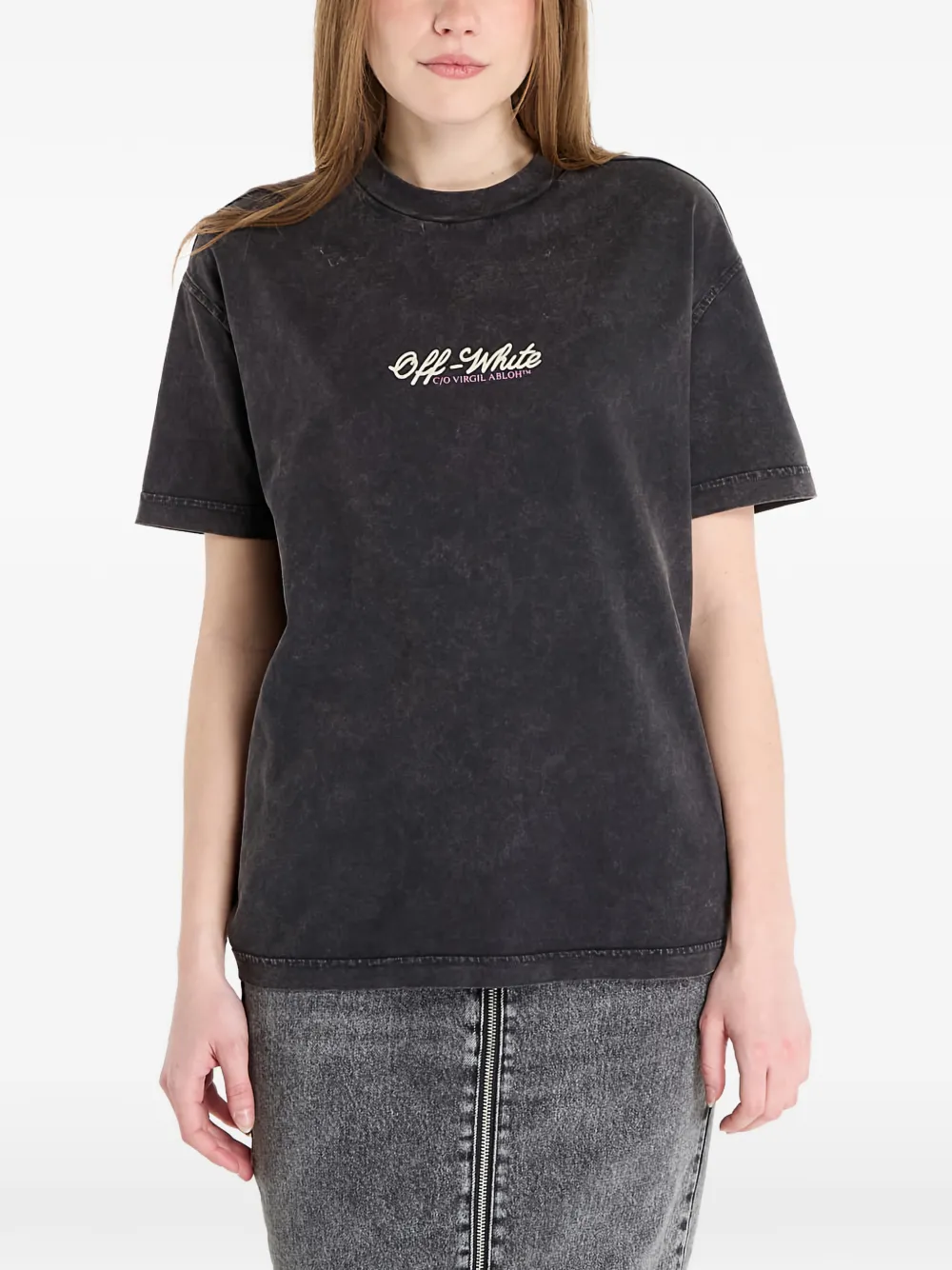 Off-White Effen T-shirt Grijs