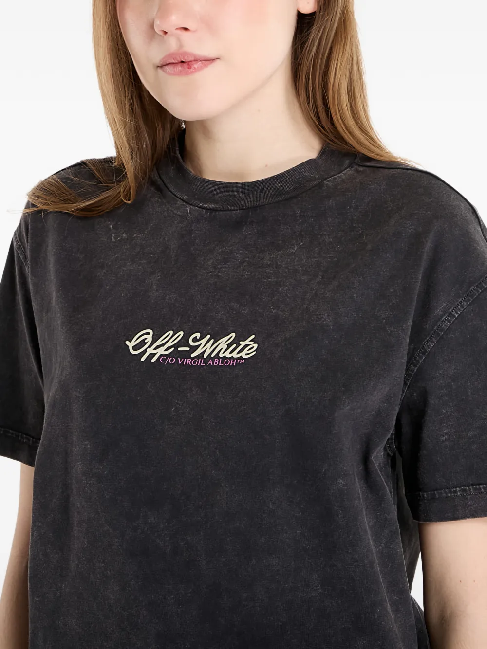 Off-White Effen T-shirt Grijs