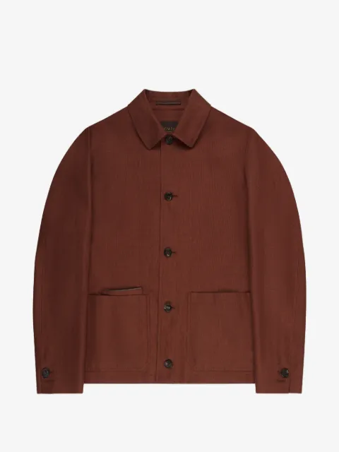 slowear single-breasted blouson jacket