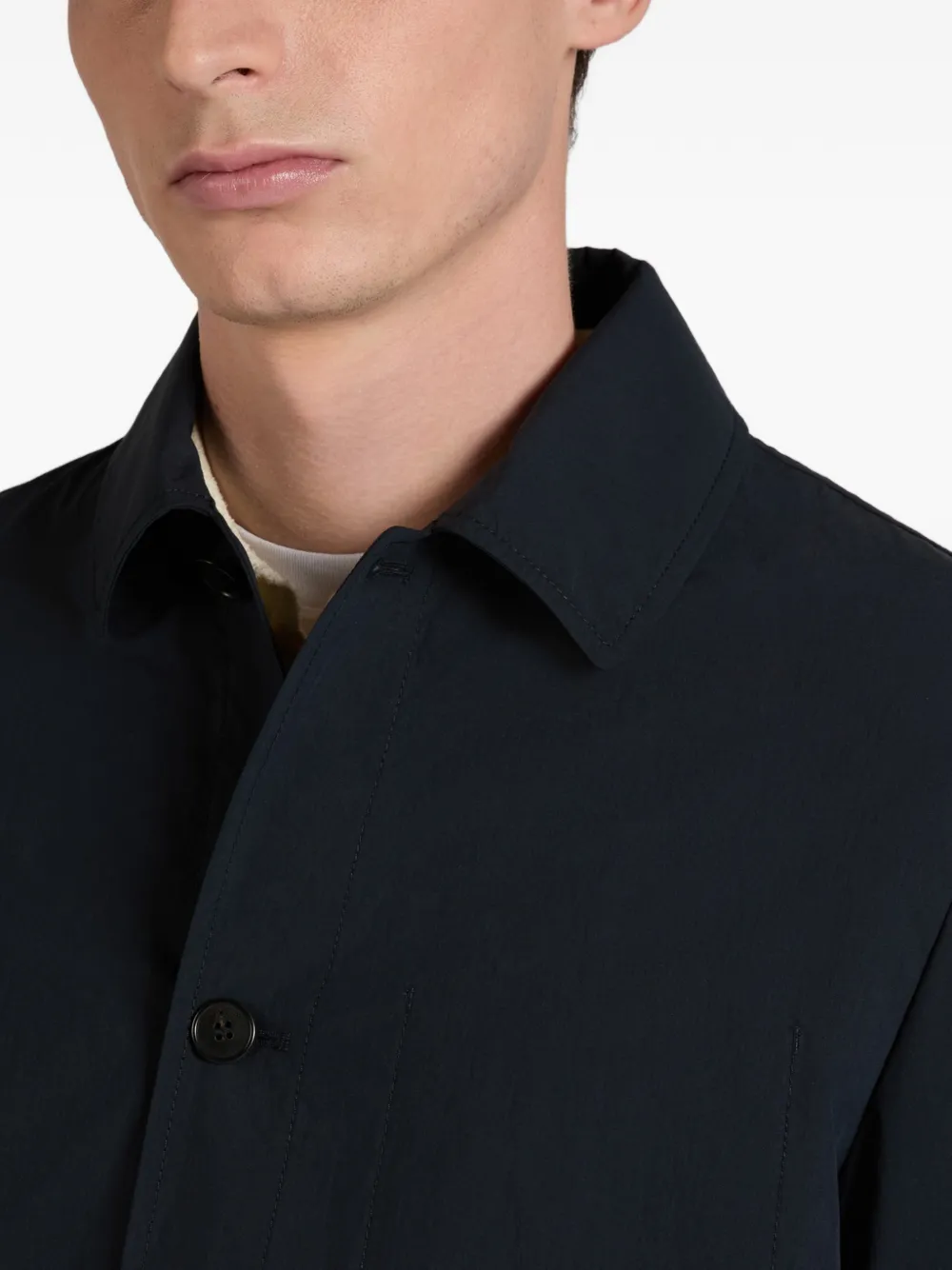 slowear Jack met enkele rij knopen Blauw