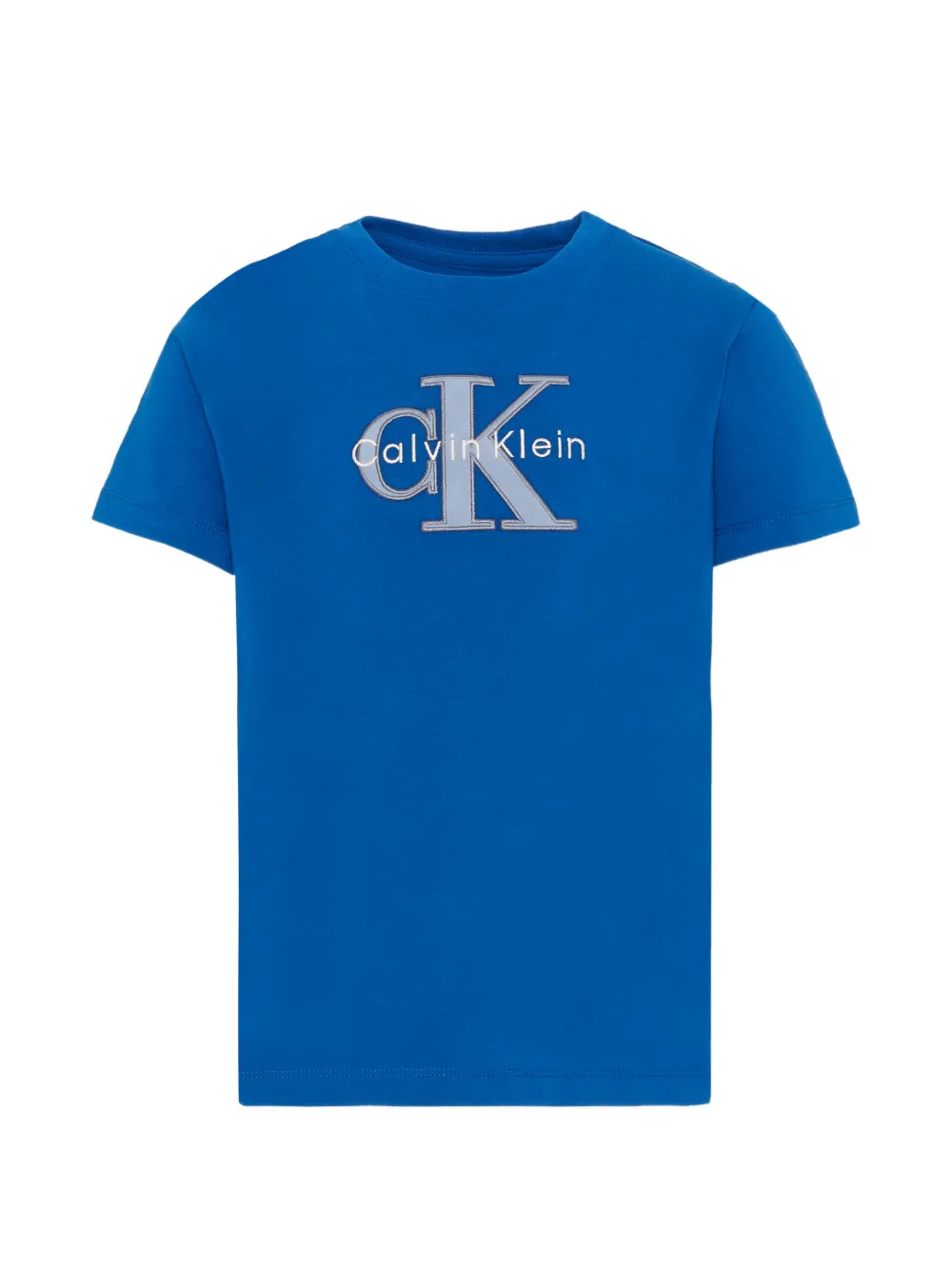 Calvin Klein Kids logo T-shirt - Blu