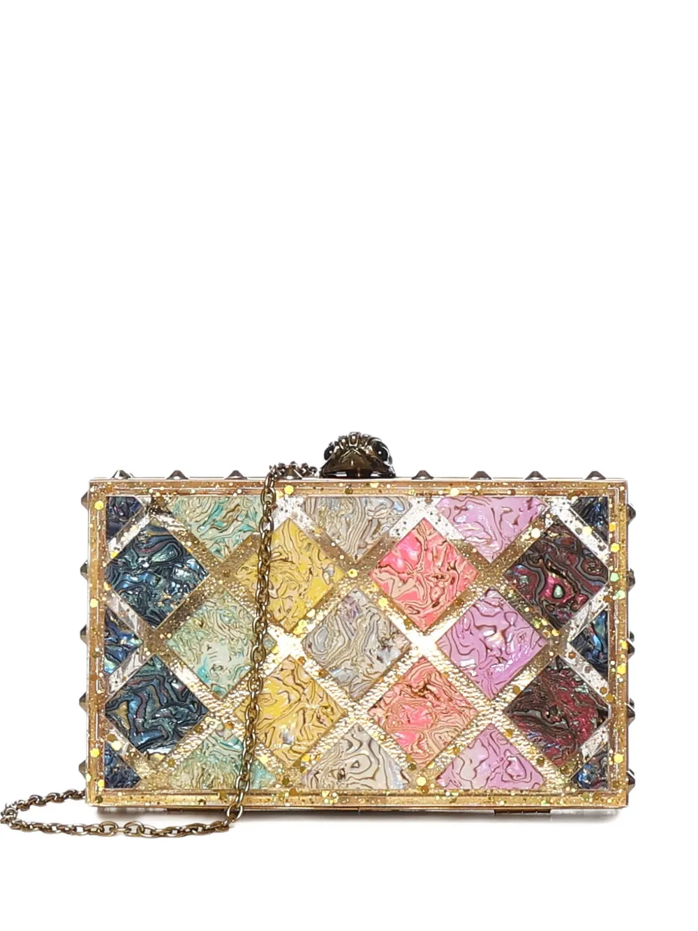 Kurt Geiger London diamond clutch bag - Oro