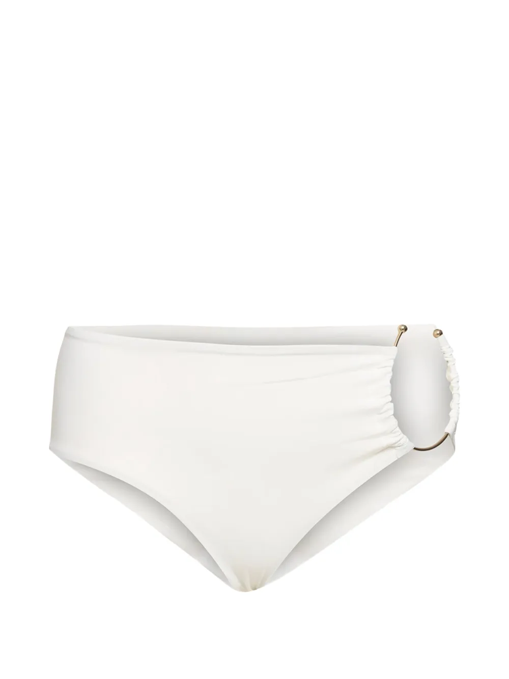 Christopher Esber gathered bikini bottom - Bianco