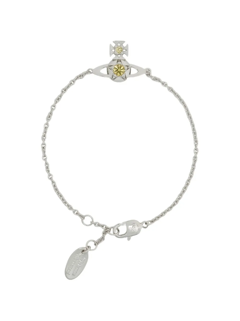 Vivienne Westwood Lee Orb-detail bracelet - Argento