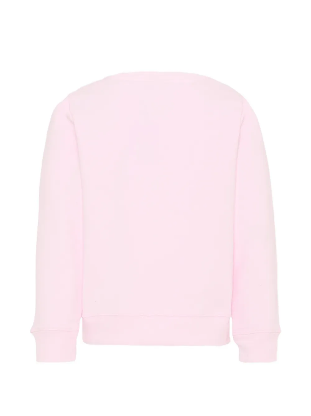  Calvin Klein Kids Logo Crew-neck Sweatshirt - Pink 