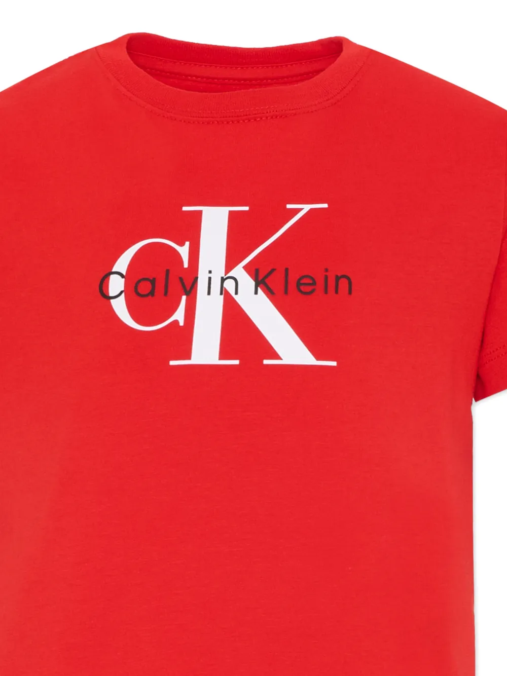  Calvin Klein Kids Logo T-shirt - Red 