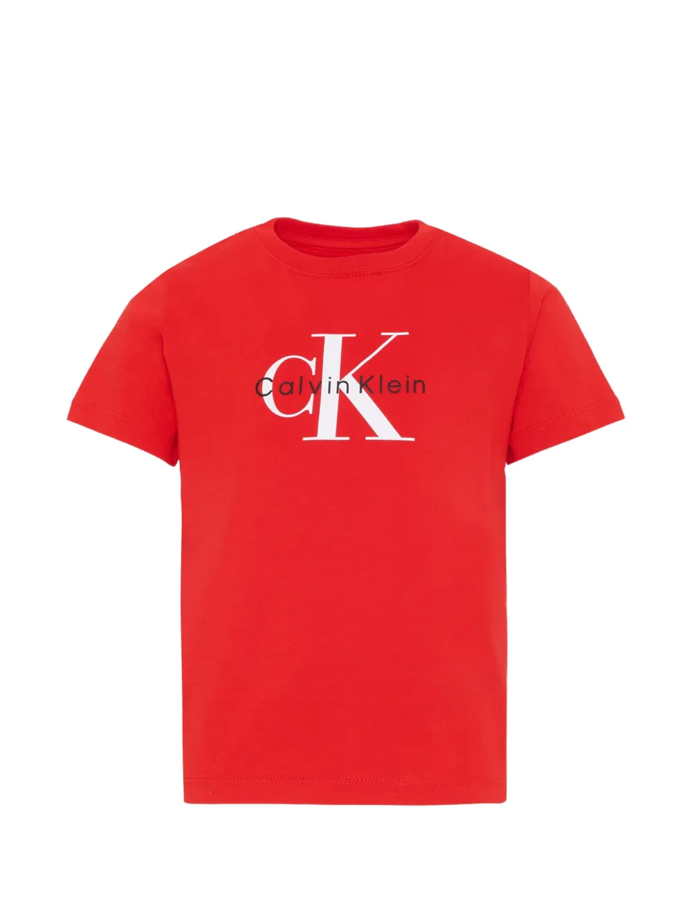 Calvin Klein Kids logo T-shirt - Rosso