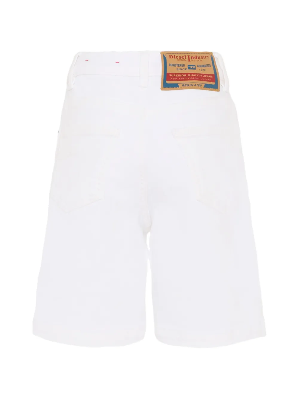 Diesel Kids D-Macs-Sh-J Jjj spijkershorts Wit