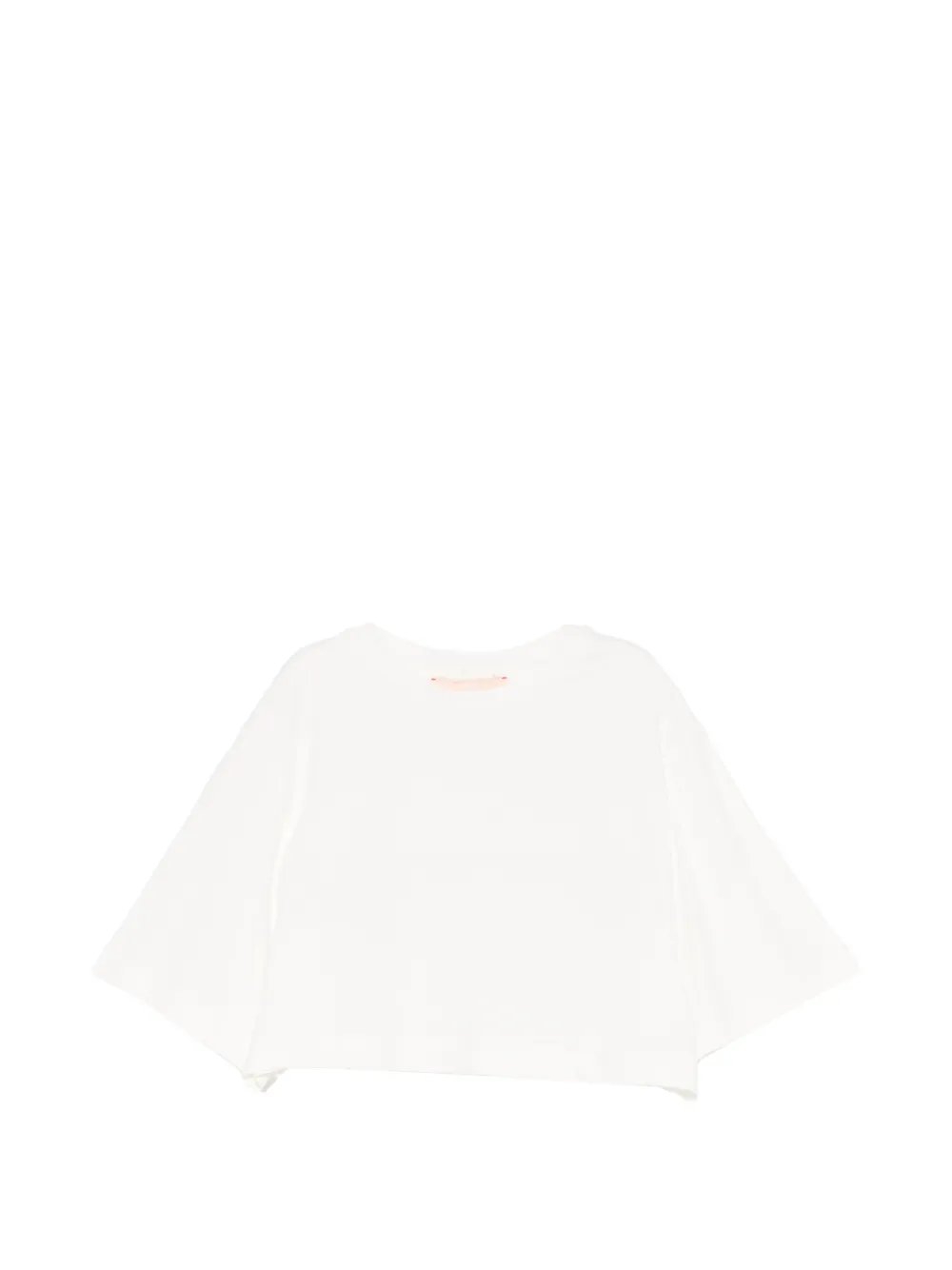 Elisabetta Franchi La Mia Bambina logo-detail T-shirt - Bianco