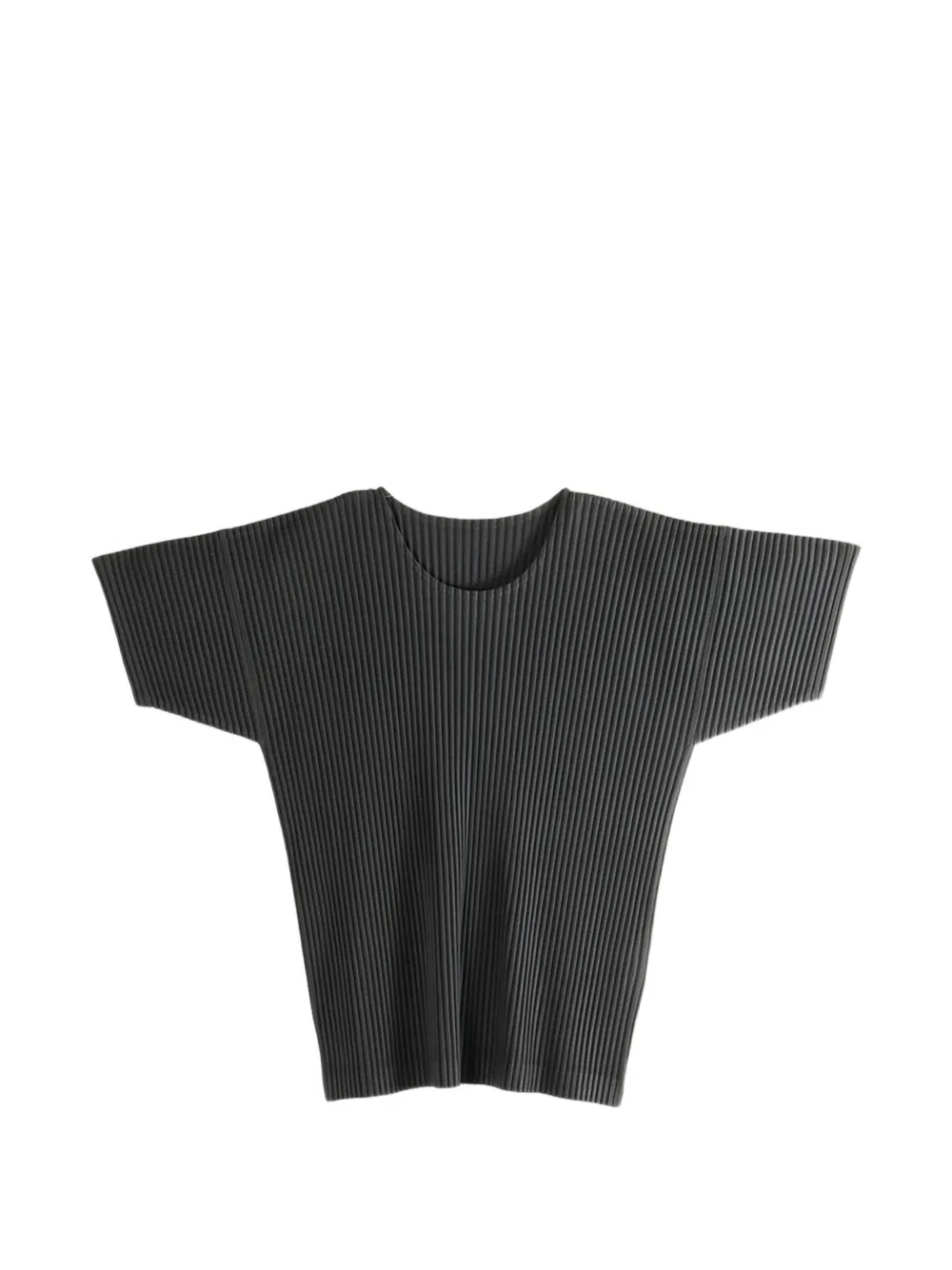 Homme Plissé Issey Miyake pleated T-shirt - Nero