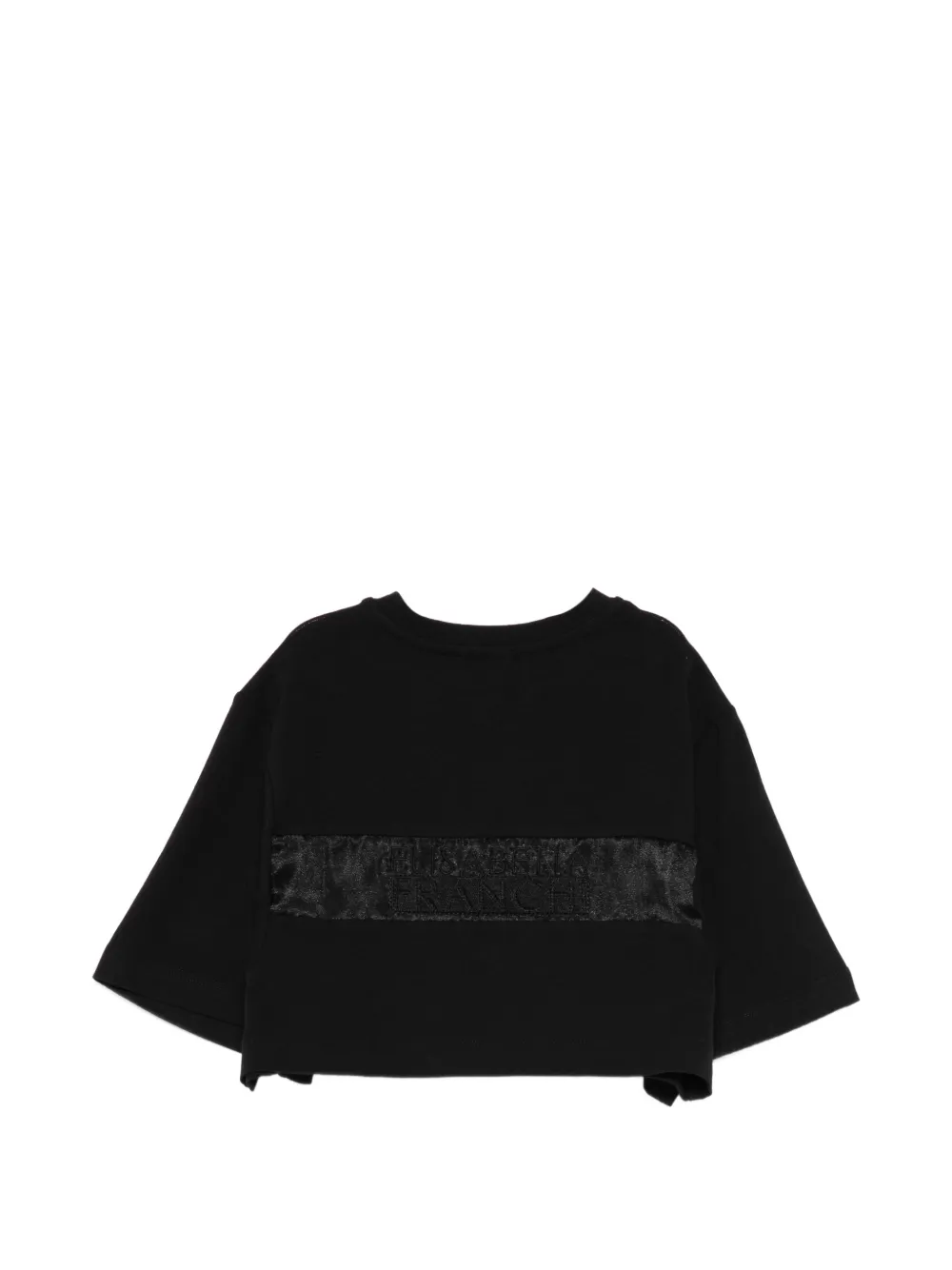 Elisabetta Franchi La Mia Bambina T-shirt Zwart