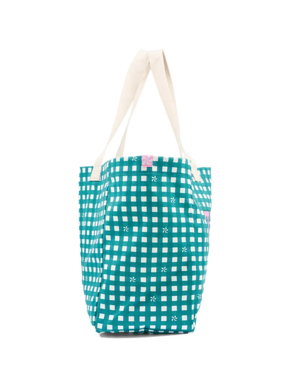 Kids Around Geruite shopper Groen