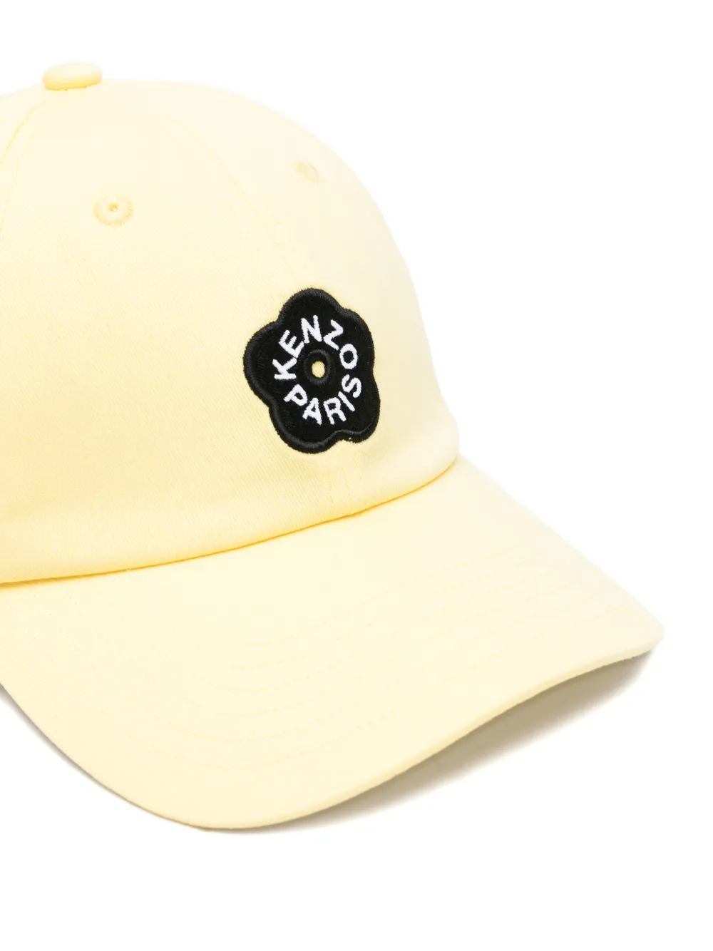  Kenzo Floral Motif Cap - Yellow 