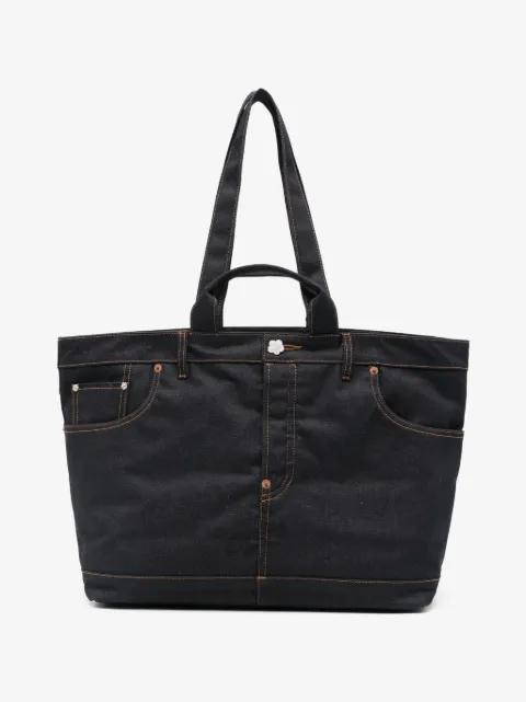 Kenzo floral-appliqué tote bag