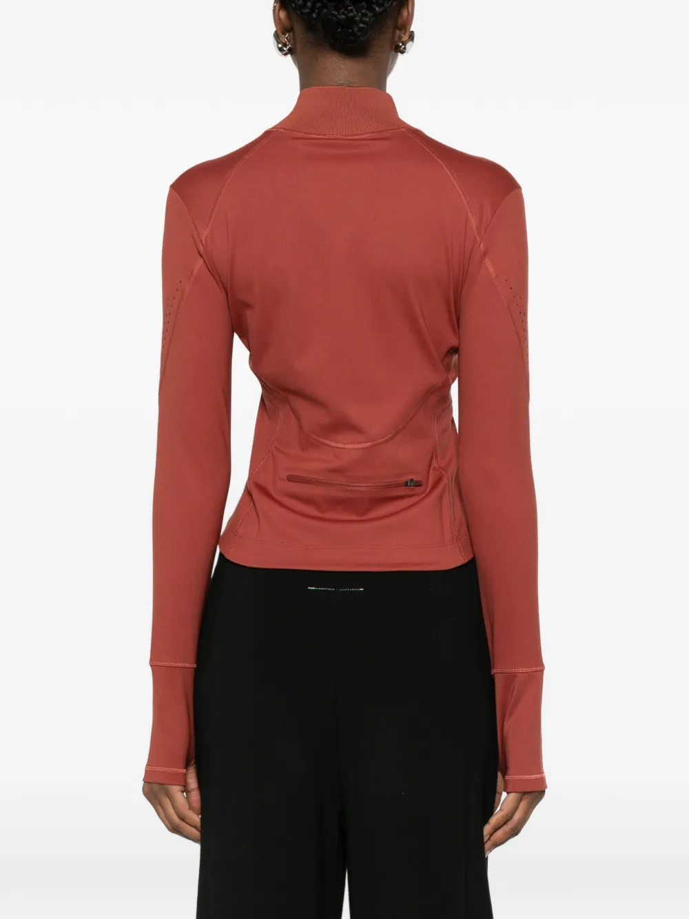 adidas by Stella McCartney Jack met geperforeerd detail Bruin