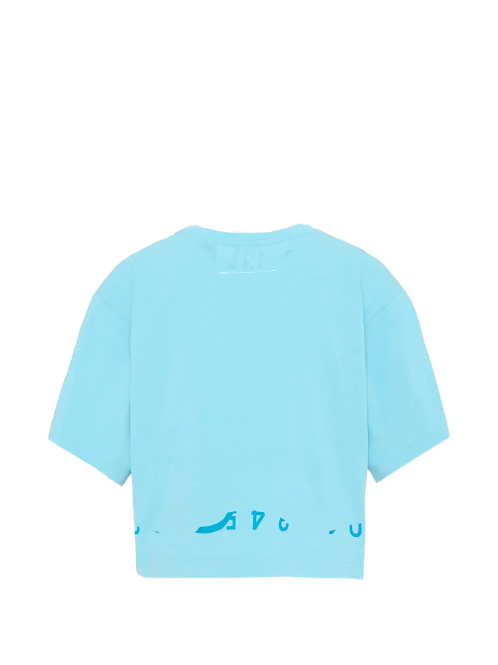 MM6 Maison Margiela Kids T-shirt met print Blauw