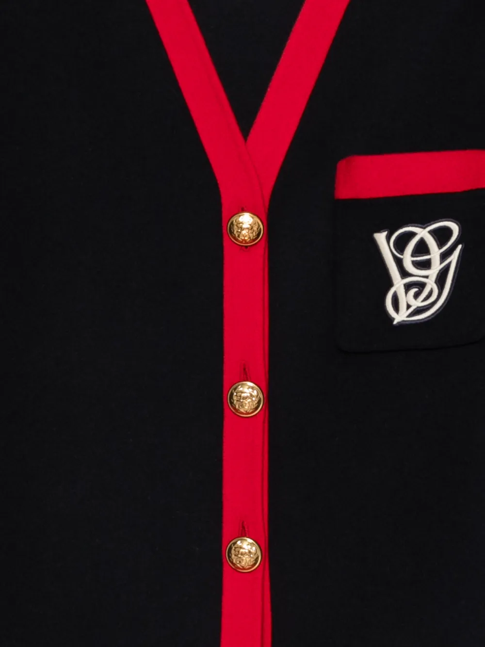 Valentino Garavani Vest met borstzak Blauw