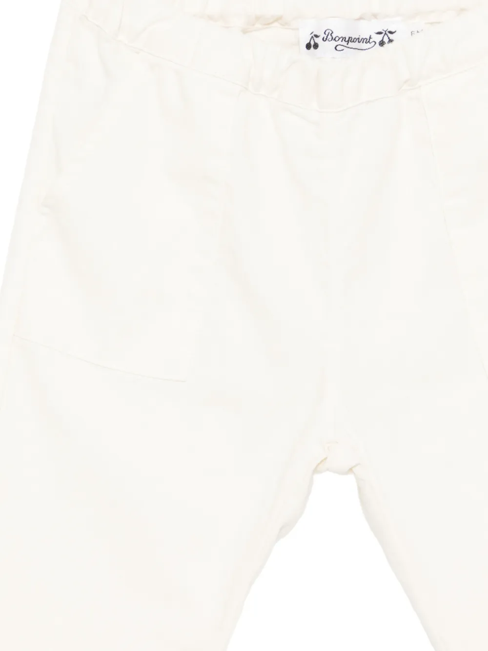  Bonpoint Thursday Elasticated-waistband Trousers - Neutrals 