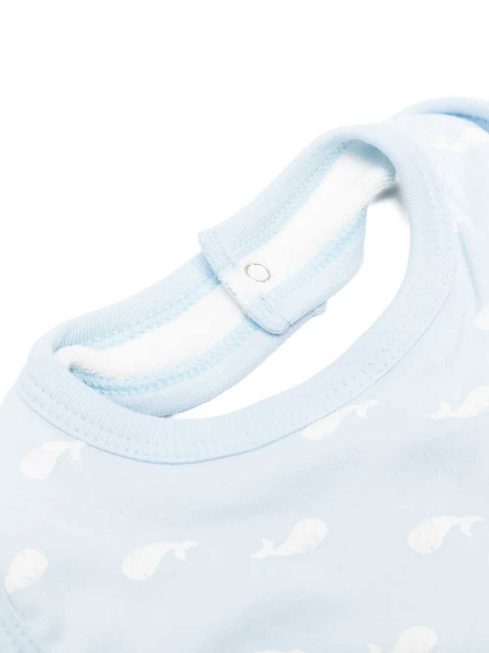 (Set Of Two) Whale Striped Bib