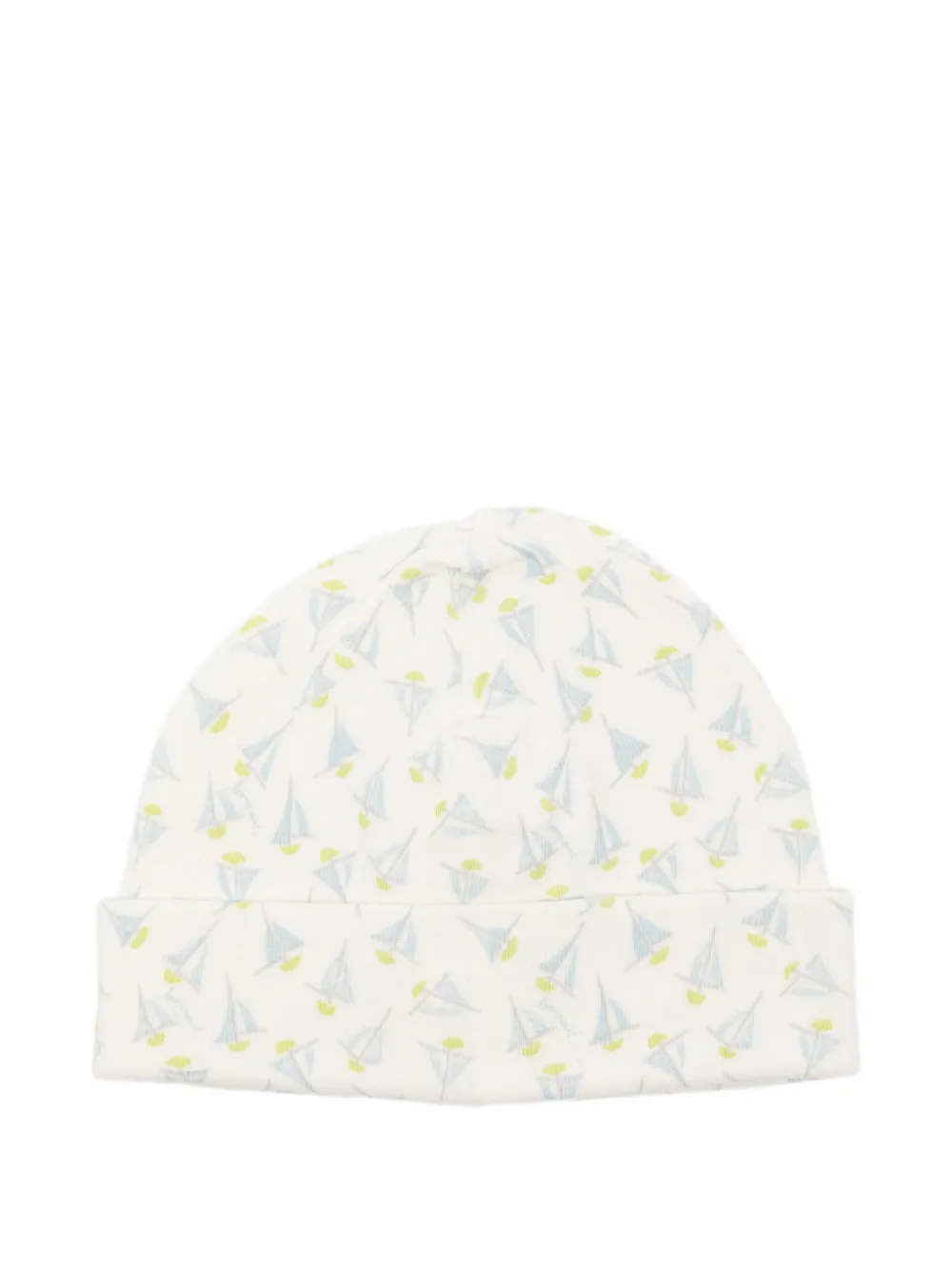 Bonpoint boat-print baby hat - Toni neutri
