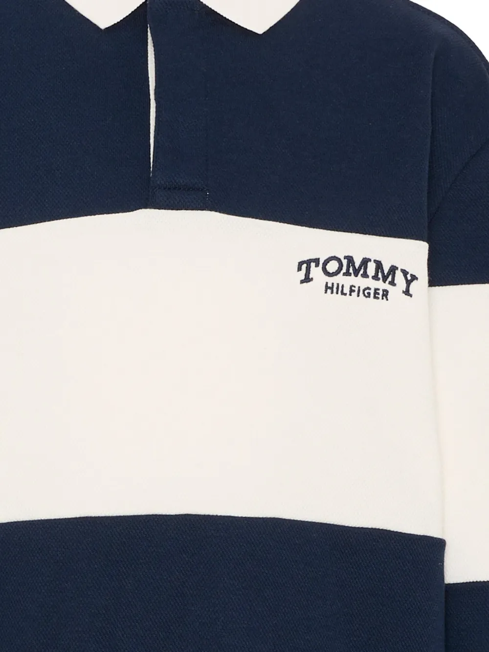 Tommy Hilfiger Junior Poloshirt met lange mouwen Blauw