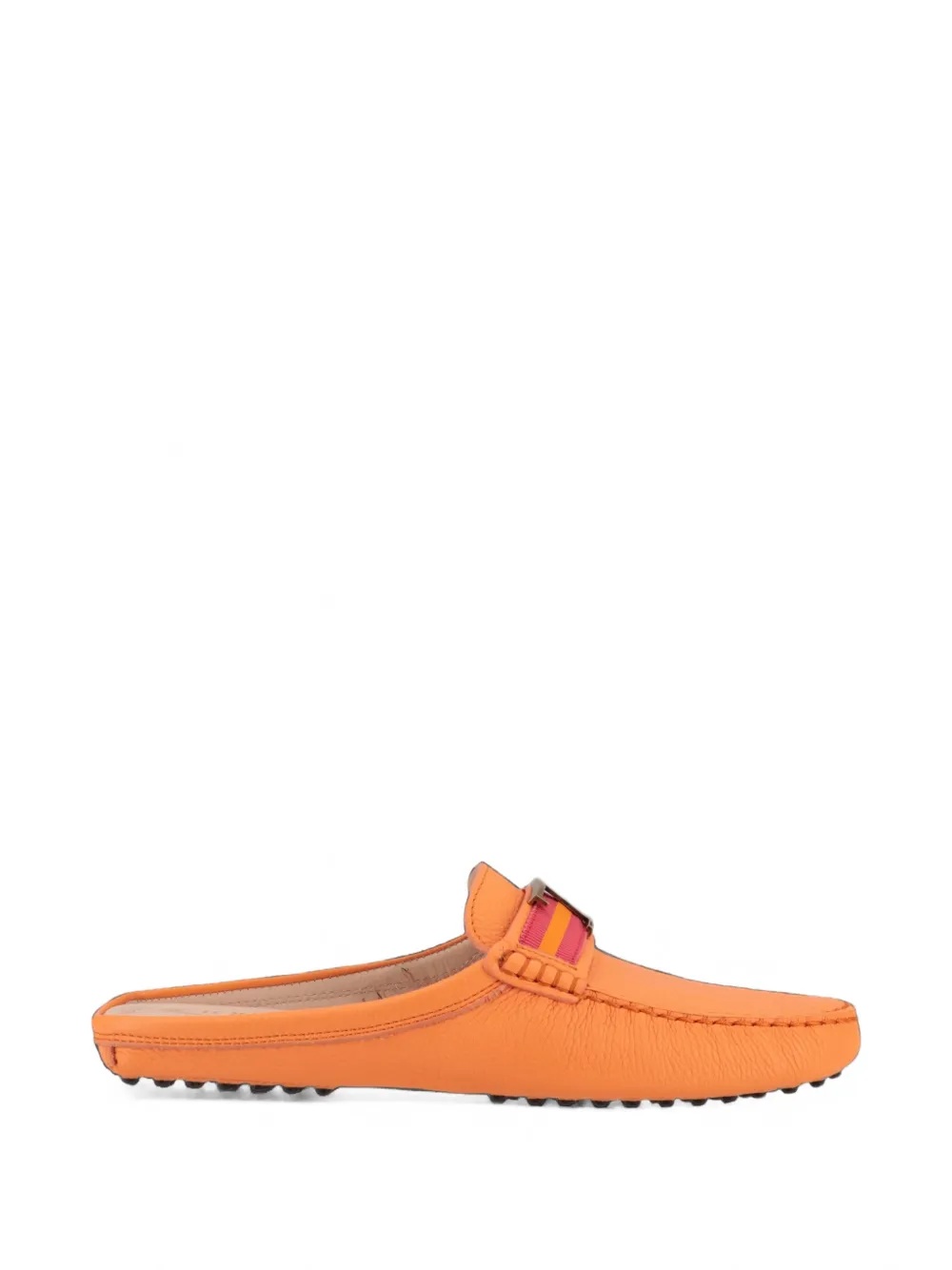 Tod's T Timeless leather loafers - Arancione