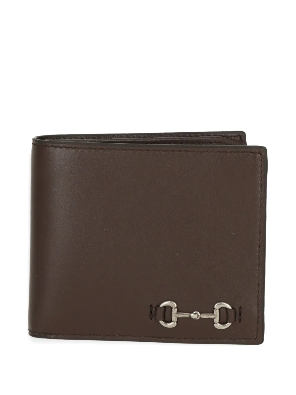 Gucci Portemonnaie mit Horsebit-Detail - Braun