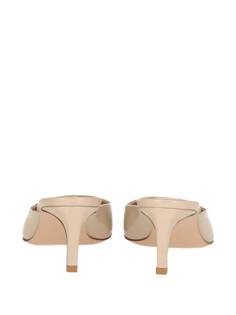 Gianvito Rossi pointed-toe mules Roze