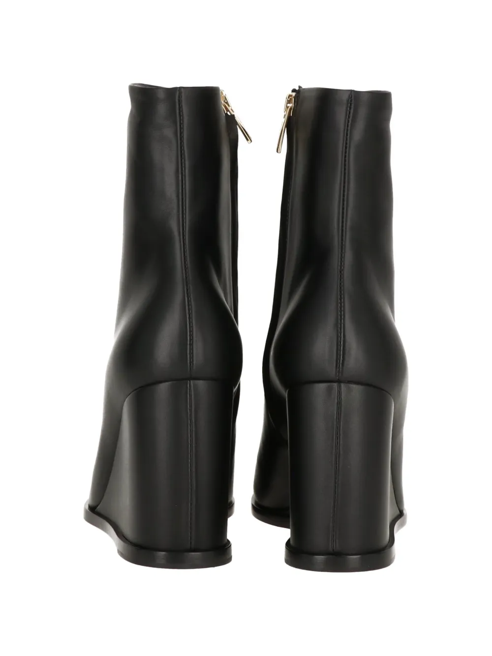 Gianvito Rossi wedge-heel boots Zwart