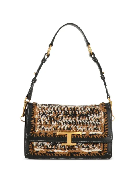 Tod's bolsa de hombro con placa del logo