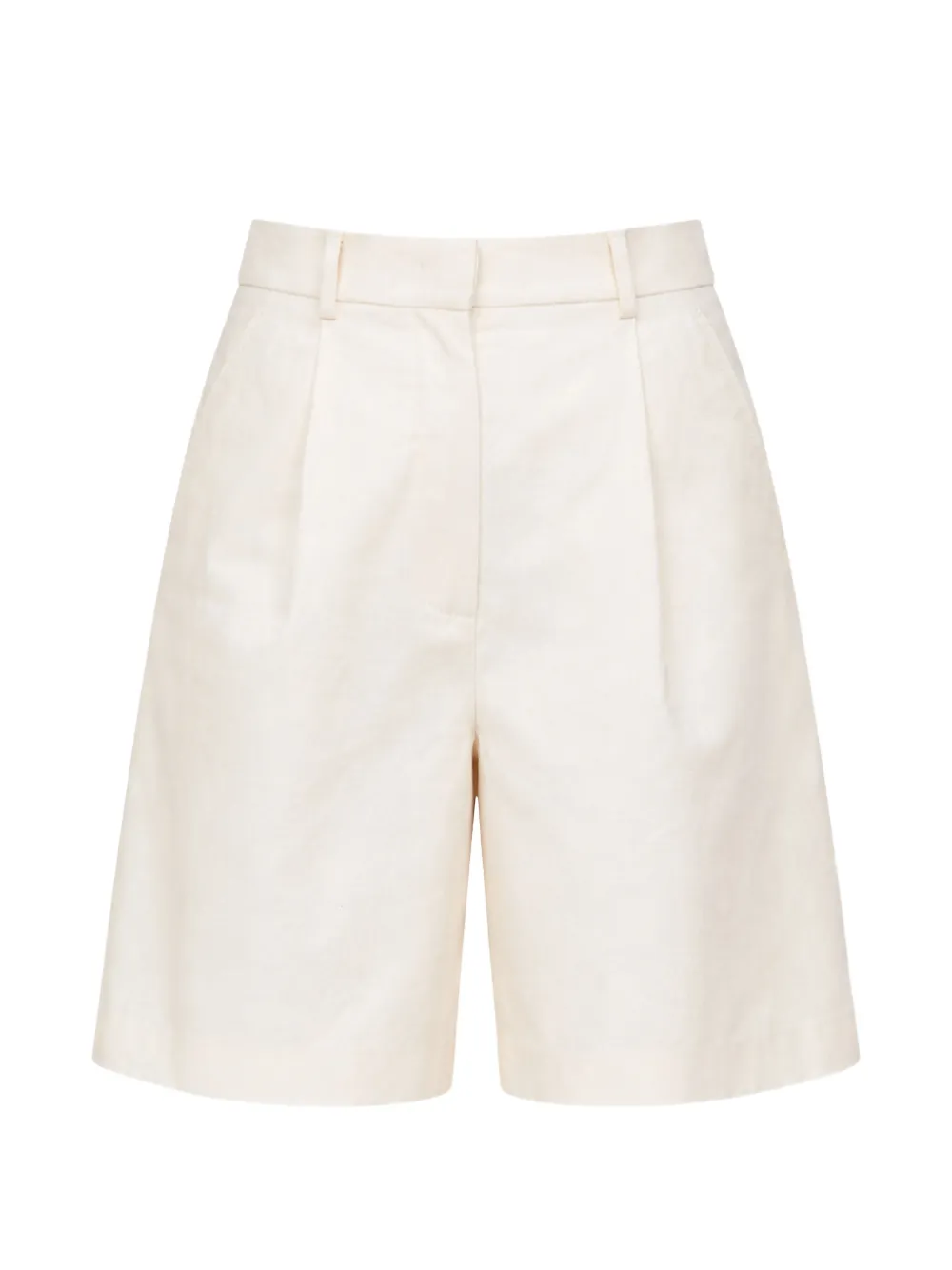 Weekend Max Mara pleated tailored shorts - Toni neutri
