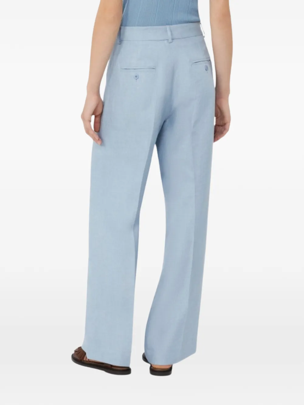 Weekend Max Mara Plooibroek Blauw