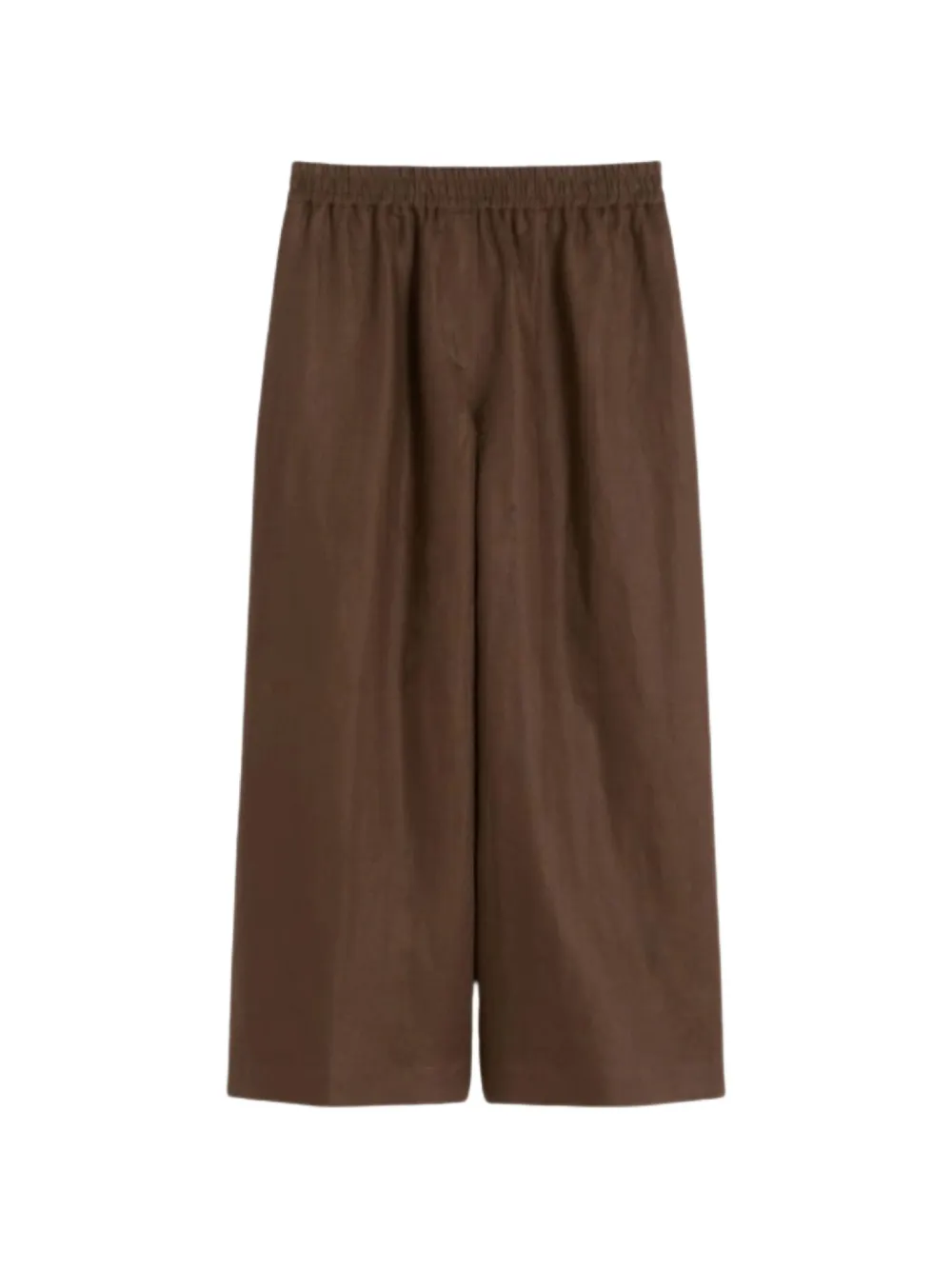 Weekend Max Mara elasticated-waist palazzo pants - Marrone