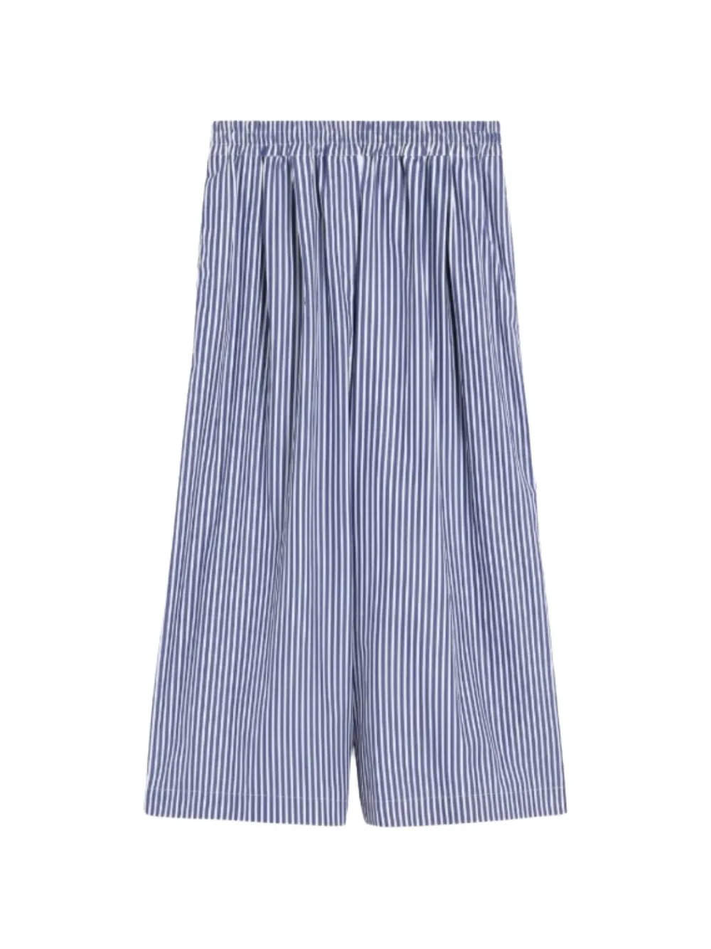 Weekend Max Mara cropped striped trousers - Blu