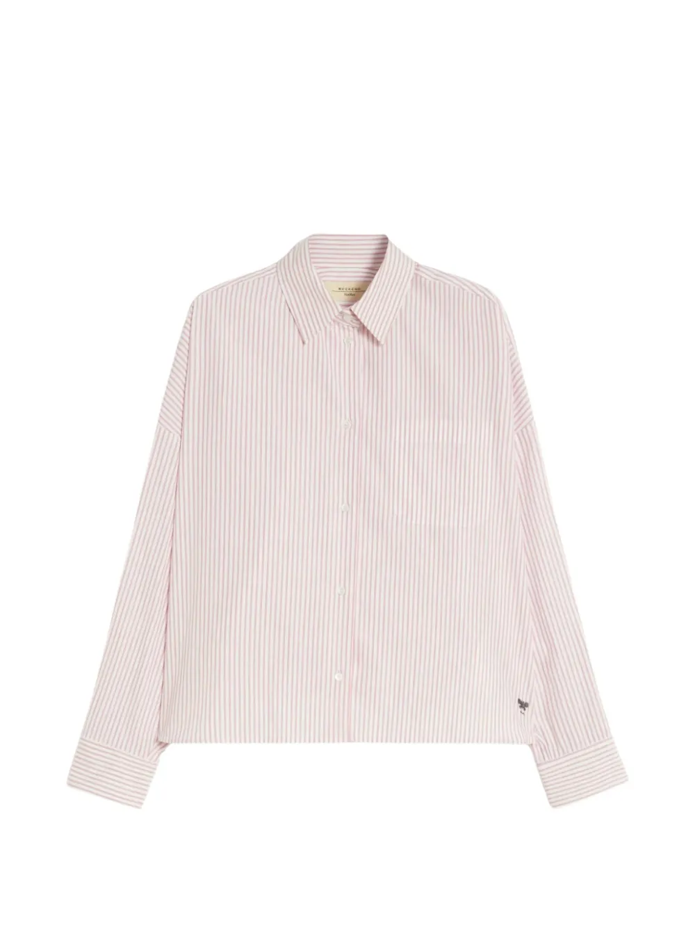 Weekend Max Mara striped pocket shirt - Bianco