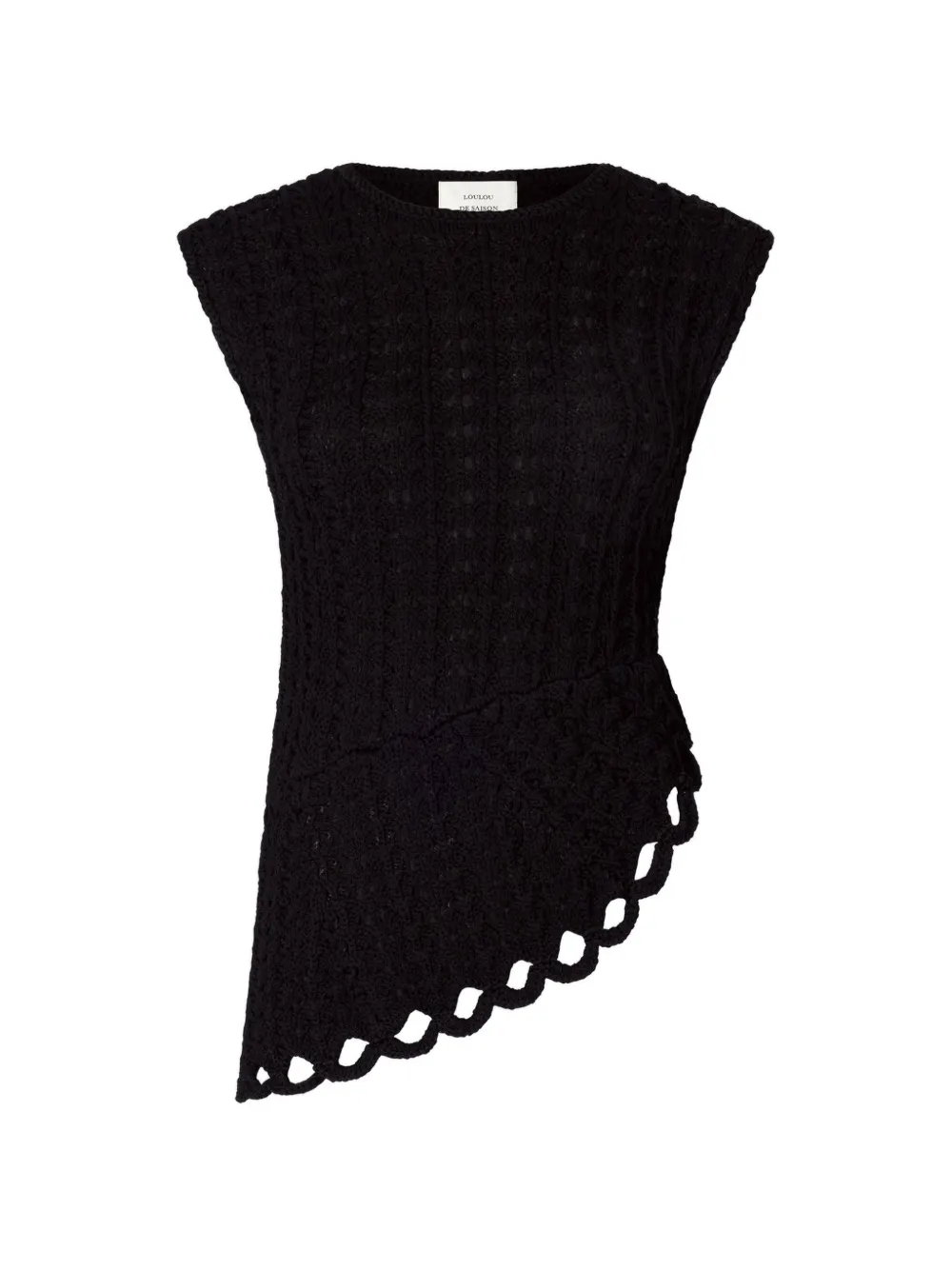 LouLou de Saison Top Saez con ruches - Nero