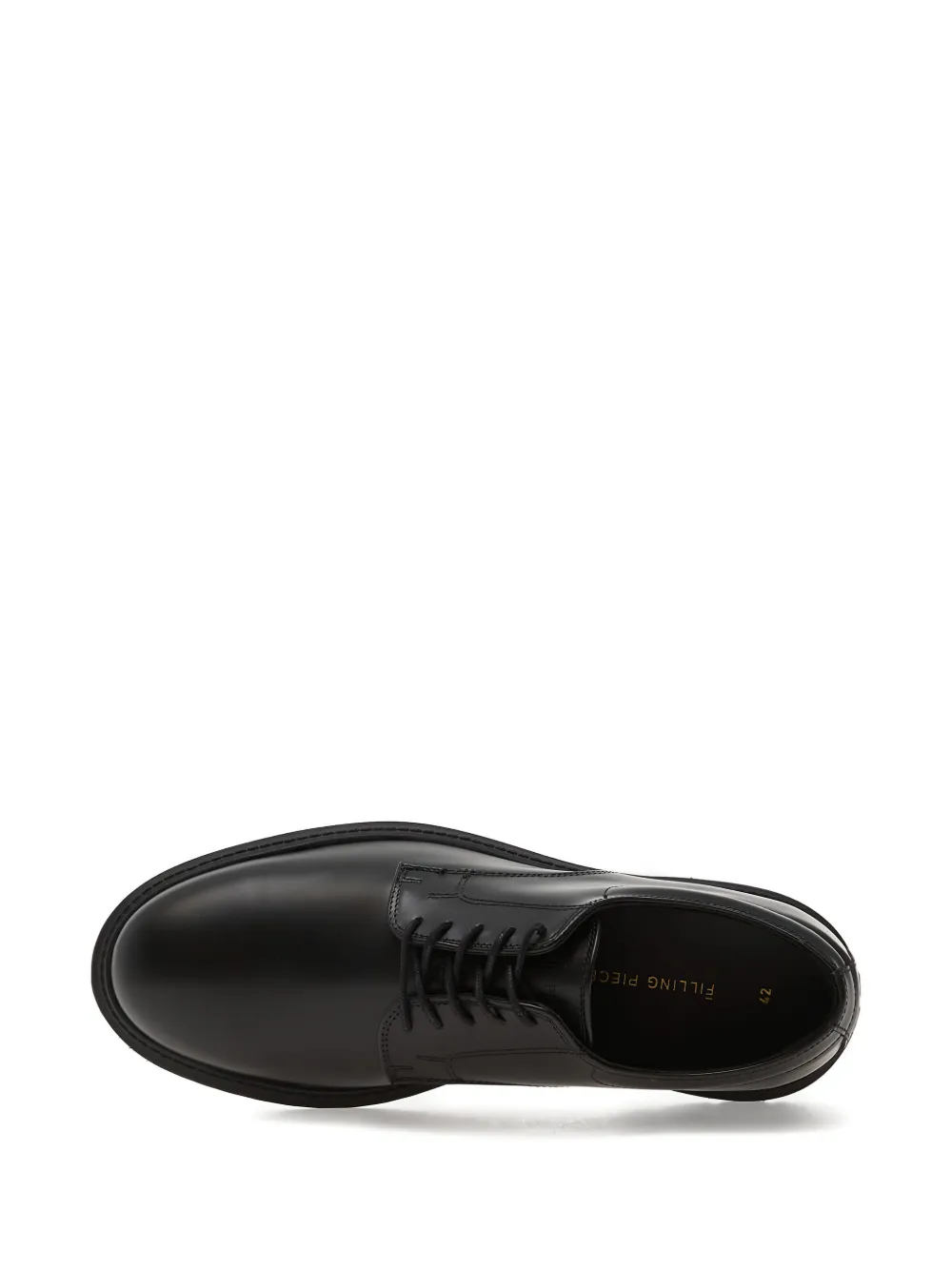 Filling Pieces Clean Derby shoes Zwart