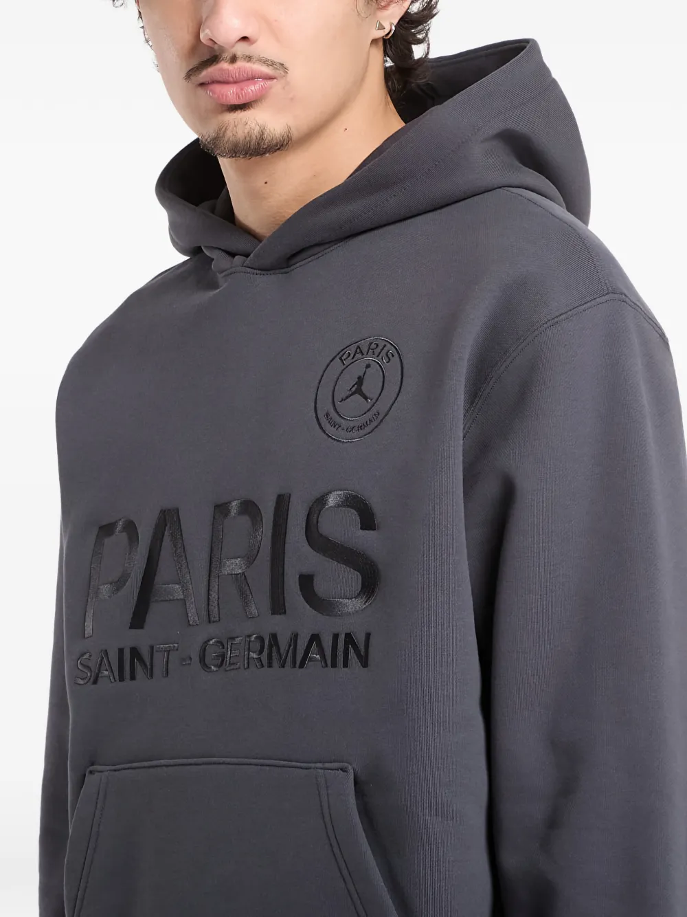Jordan Paris Saint-Germain Hoodie | Grey | FARFETCH