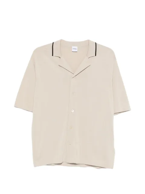 ASPESI chemise à bords contrastants