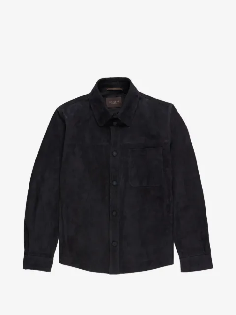 slowear suede overshirt