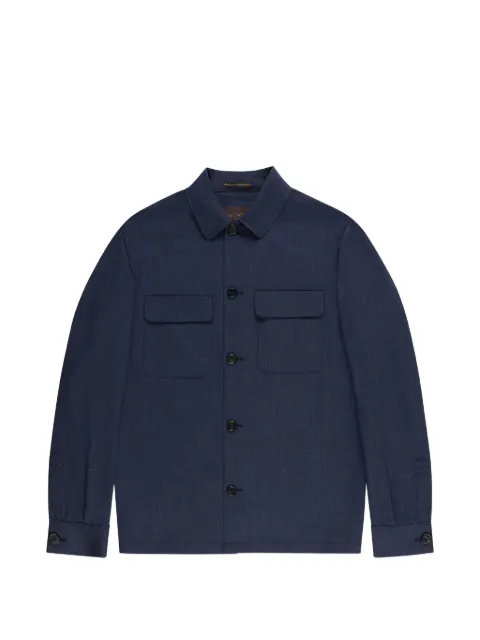 slowear flap-pocket overshirt